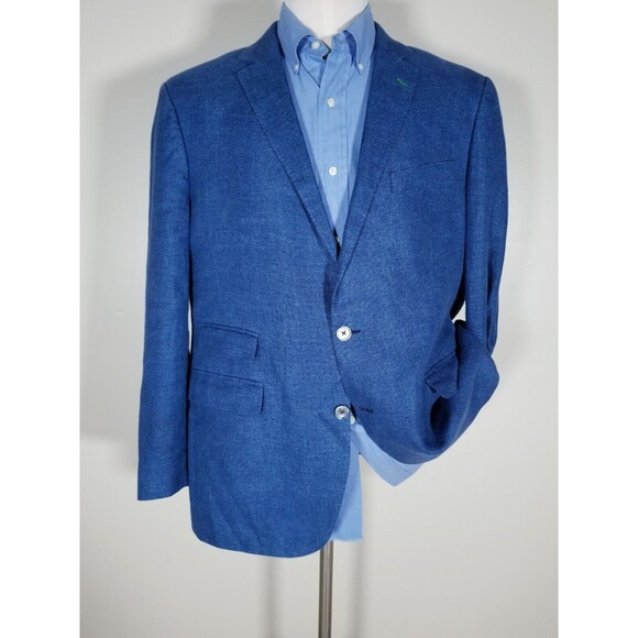 46R 58R Fugaro VBC Cashmere Wool Loose Weave Textured Sport coat Jacket Blazer - Picture 2 of 7